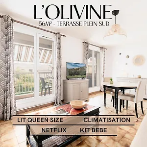 T2 55m2 Climatisé Proche Plages Centre La Londe-les-Maures